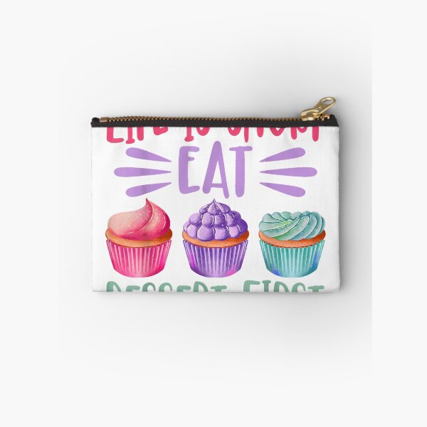 Item preview, Life Is Short Eat Dessert First Baking Baker Cupcake Cooking T-Shirt designed and sold by MixyMugs.