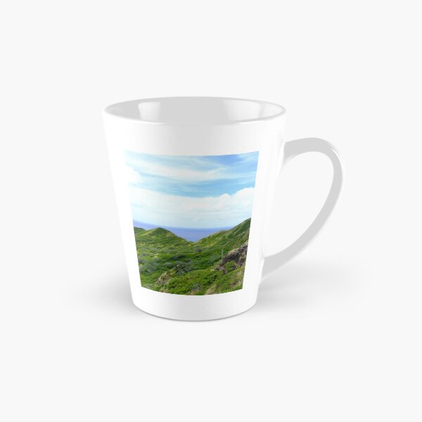 Item preview, Green Ridgeline to the Sea Oahu Crater Trail View designed and sold by Shellush.