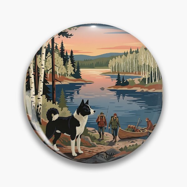 Item preview, Karelian Bear Dog Fisher designed and sold by PictoVibe.
