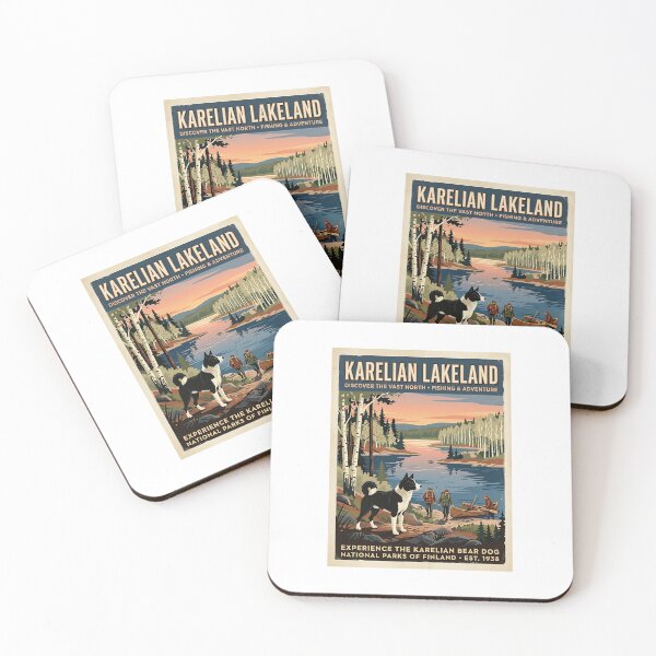 Item preview, Karelian Bear Dog Fisher designed and sold by PictoVibe.