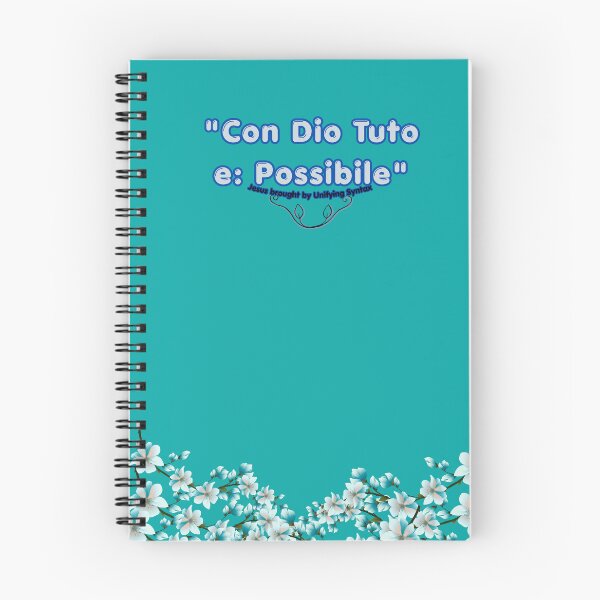 Item preview, Italian Version of With God All Things Are Possible - Inspirational Faith Items - Con Dio tutto e Possibile designed and sold by UnifyingSyntax.