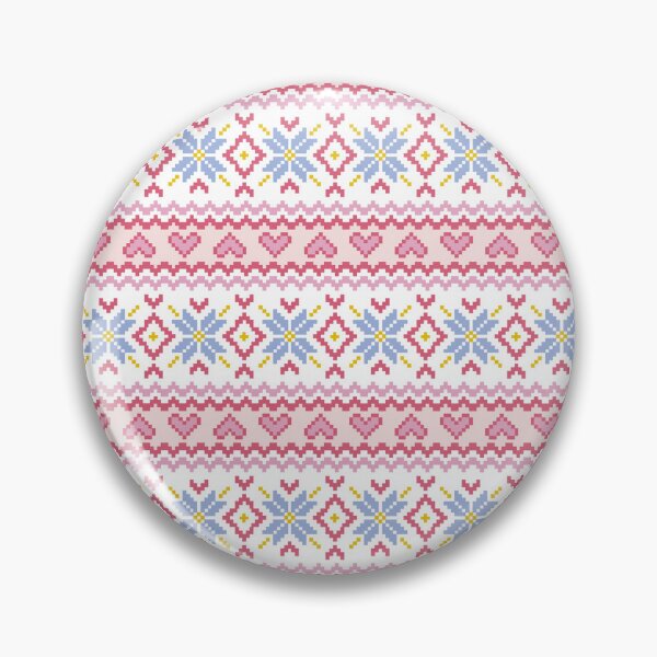 Item preview, pink heart and blue flower seamless pattern designed and sold by PloyzaSalapao.