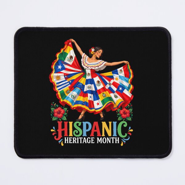 Item preview, Hispanic Heritage Month Latino All Countries Flag designed and sold by snailslowdance.