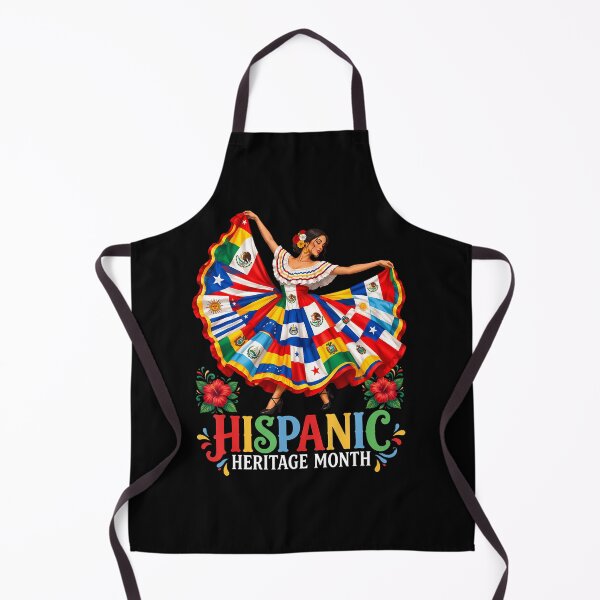 Item preview, Hispanic Heritage Month Latino All Countries Flag designed and sold by snailslowdance.