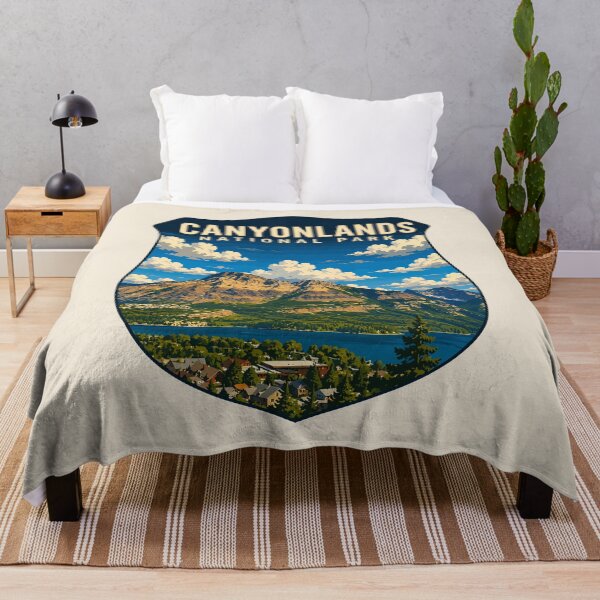 Item preview, Canyonlands National Park Moah Utah Retro Badge designed and sold by Gideon Emmerich.