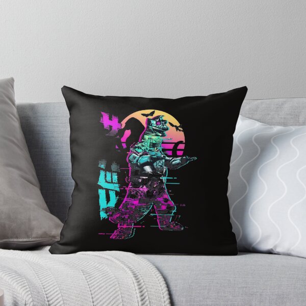 Artikelvorschau, Retro Mechagodzilla Glitch Art Sonnenuntergang entworfen und verkauft von CoconutBoys.