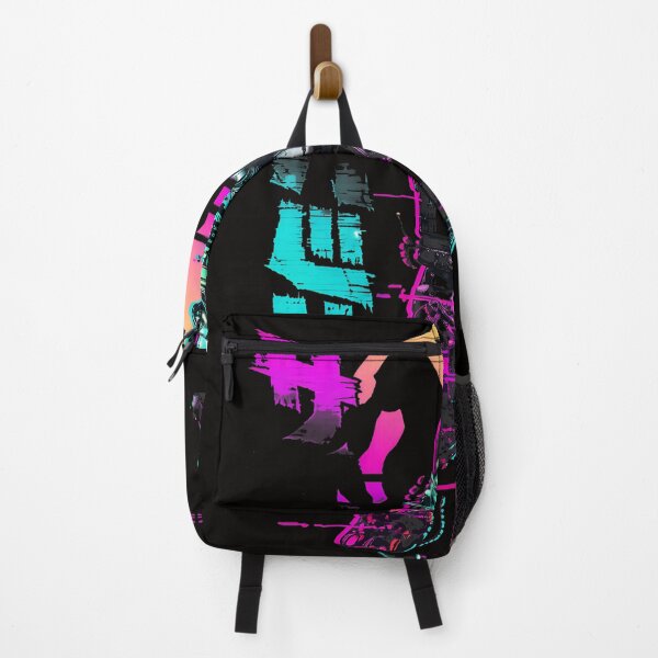 Item preview, Retro Mechagodzilla Glitch Art Sunset designed and sold by CoconutBoys.