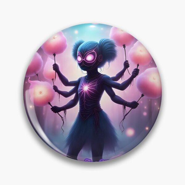 Item preview, Cyber Spider Heroine with Ghost Cotton Candy designed and sold by soin10s-designs.
