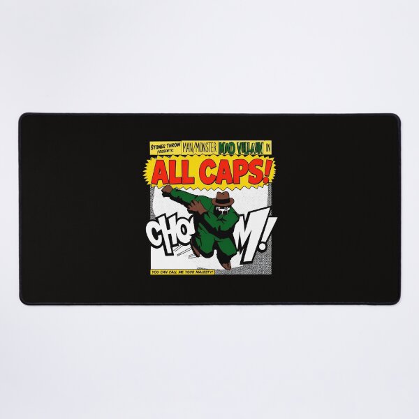Item preview, CHOM! ALL CAPS Mad Villain Comic Art designed and sold by CoconutBoys.