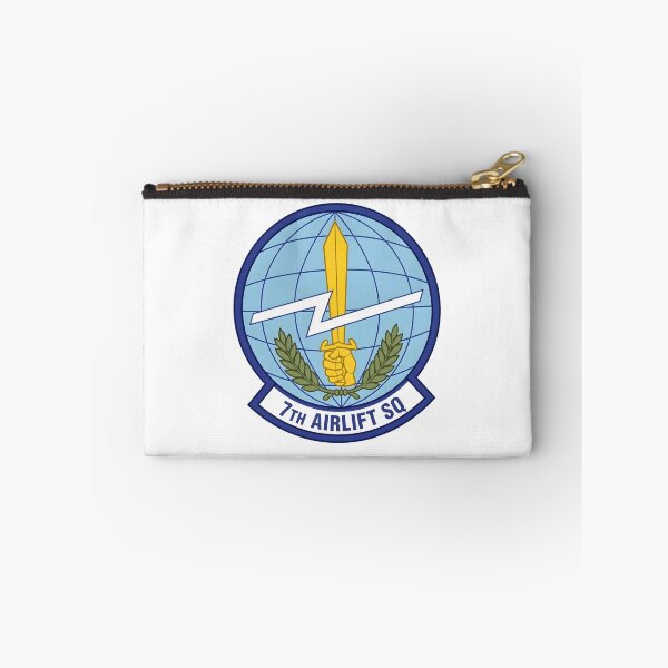 Item preview, USAF 7th Airlift Squadron (7th AS) Emblem Patch designed and sold by CharlieDesings.