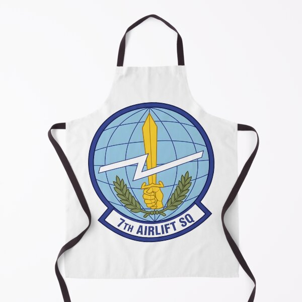 Item preview, USAF 7th Airlift Squadron (7th AS) Emblem Patch designed and sold by CharlieDesings.