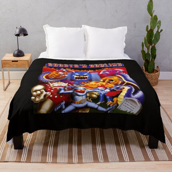 Item preview, GHOSTS 'N GOBLINS Knight vs Monsters Retro Game Art designed and sold by CoconutBoys.