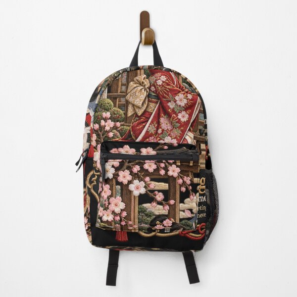 Item preview, Japanese Ichigo Ichie Art – One Lifetime One Encounter Tea Ceremony Embroidery designed and sold by Emoji Emblems.