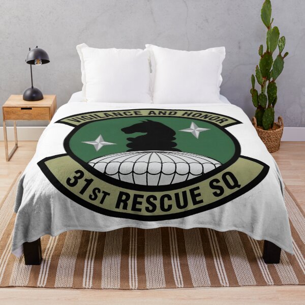 Item preview, USAF 31st Rescue Squadron (31st RQS) Emblem Patch designed and sold by CharlieDesings.
