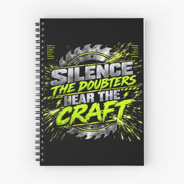Item preview, Silence Doubters Hear The Craft Carpenter Shirt designed and sold by StudioBilly3000.