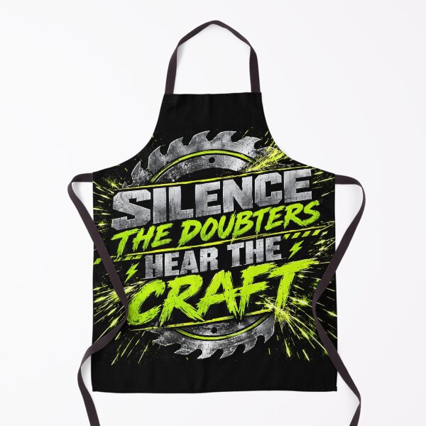 Item preview, Silence Doubters Hear The Craft Carpenter Shirt designed and sold by StudioBilly3000.