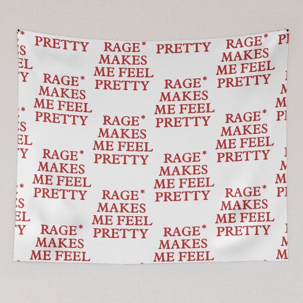 Item preview, Rage Makes Me Feel Pretty Music designed and sold by PYPuzzle.