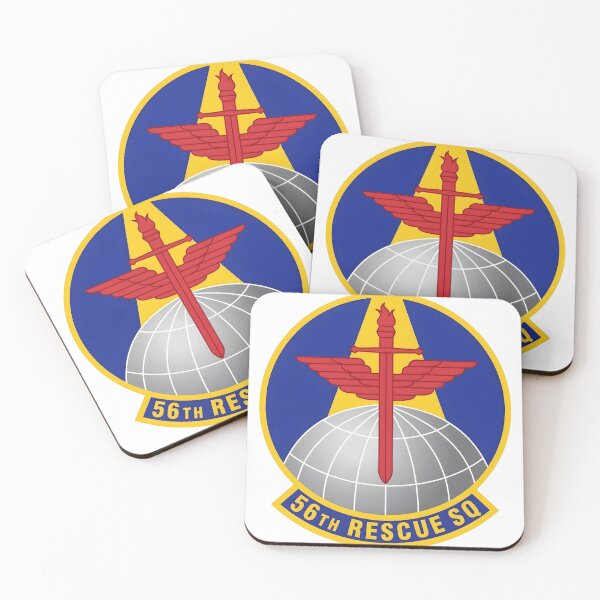 Item preview, USAF 56th Rescue Squadron (56th RQS) Emblem Patch designed and sold by CharlieDesings.
