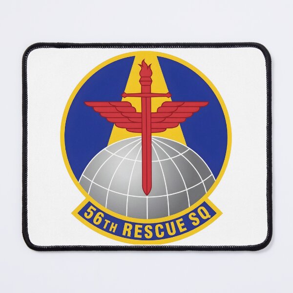 Item preview, USAF 56th Rescue Squadron (56th RQS) Emblem Patch designed and sold by CharlieDesings.