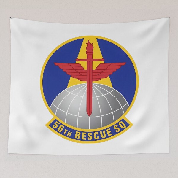 Item preview, USAF 56th Rescue Squadron (56th RQS) Emblem Patch designed and sold by CharlieDesings.
