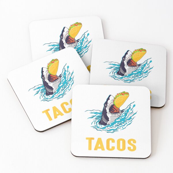 Item preview, Mens Womens Tacos Shark Jaws Taco Lover T-Shirt designed and sold by Atros.