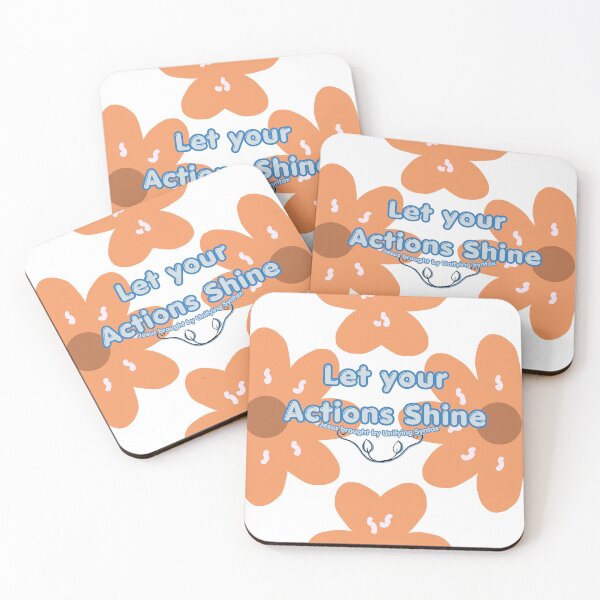 Item preview, 'Let Your Actions Shine' - Inspiring Minimalism Products designed and sold by UnifyingSyntax.