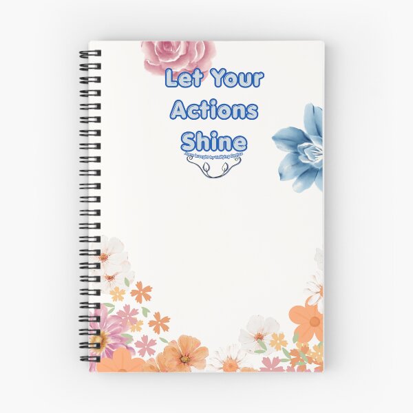 Item preview, 'Let Your Actions Shine' - Inspiring Minimalism Products designed and sold by UnifyingSyntax.