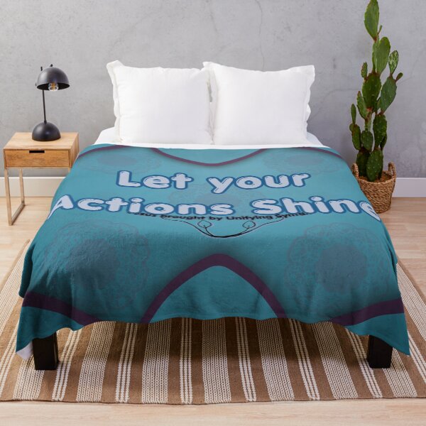 Item preview, 'Let Your Actions Shine' - Inspiring Minimalism Products designed and sold by UnifyingSyntax.