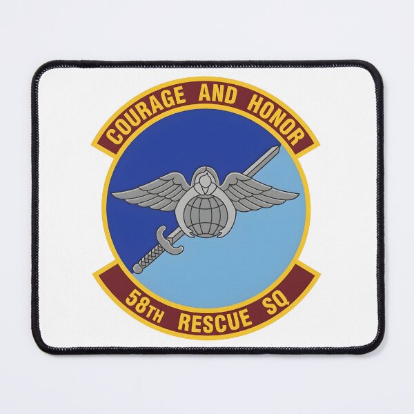 Item preview, USAF 58th Rescue Squadron (58th RQS) Emblem Patch designed and sold by CharlieDesings.