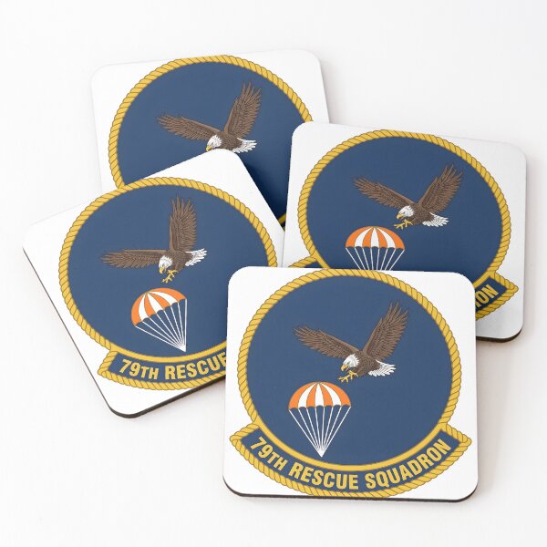 Item preview, USAF 79th Rescue Squadron (79th RQS) Emblem Patch designed and sold by CharlieDesings.