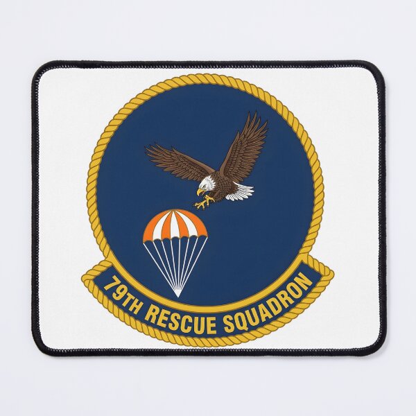Item preview, USAF 79th Rescue Squadron (79th RQS) Emblem Patch designed and sold by CharlieDesings.