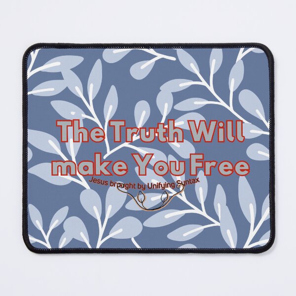 Item preview, The Truth will Make You Free - Inspiring Motivational Minimalism Products designed and sold by UnifyingSyntax.