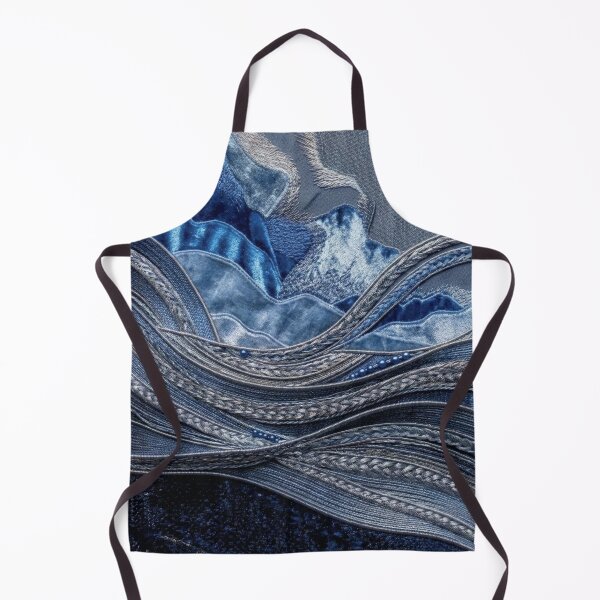 Item preview, Sapphire Textile Art Landscape designed and sold by KingsArtworx 2.