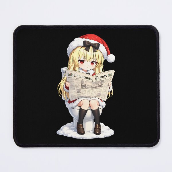 Item preview, Yue Arifureta Christmas Times Newspaper Humor designed and sold by SolenneAzur.