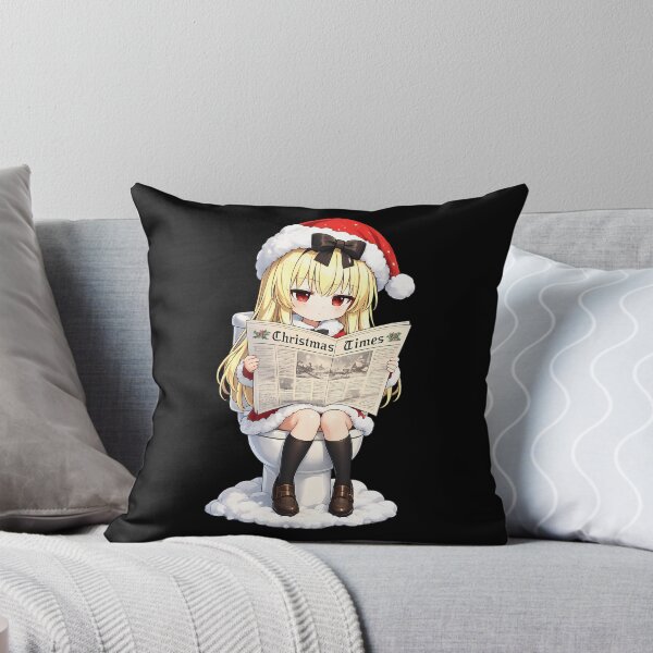 Item preview, Yue Arifureta Christmas Times Newspaper Humor designed and sold by SolenneAzur.