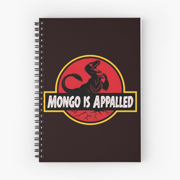Item preview, MONGO IS APPALLED Dino Emblem Humor designed and sold by drawfreak.
