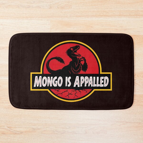 Item preview, MONGO IS APPALLED Dino Emblem Humor designed and sold by drawfreak.