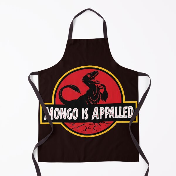 Item preview, MONGO IS APPALLED Dino Emblem Humor designed and sold by drawfreak.