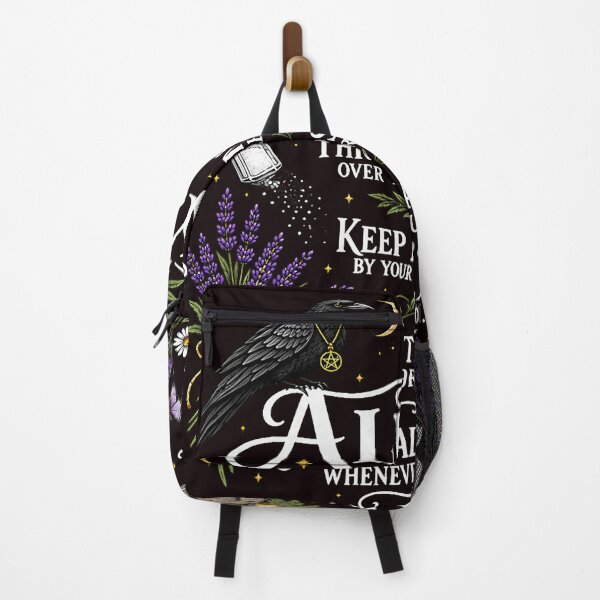 Item preview, Always Throw Spilled Salt Witchcraft Lavender Garden Rules designed and sold by ImeldaSparks.