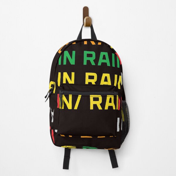 Item preview, IN RAIN BOWS RAD IO HEAD Typography Art designed and sold by MouDesignArt.