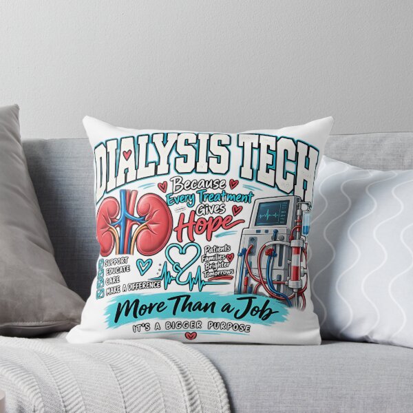 Item preview, Dialysis Tech Kidney Care Medical Profession Design designed and sold by manothla.