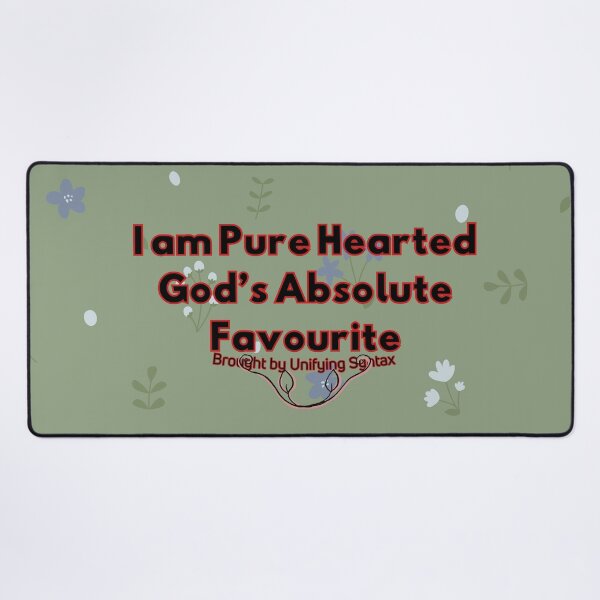 Item preview, Pure Hearted God's Absolute Favourite - Divine & Inspirational Minimalism designed and sold by UnifyingSyntax.