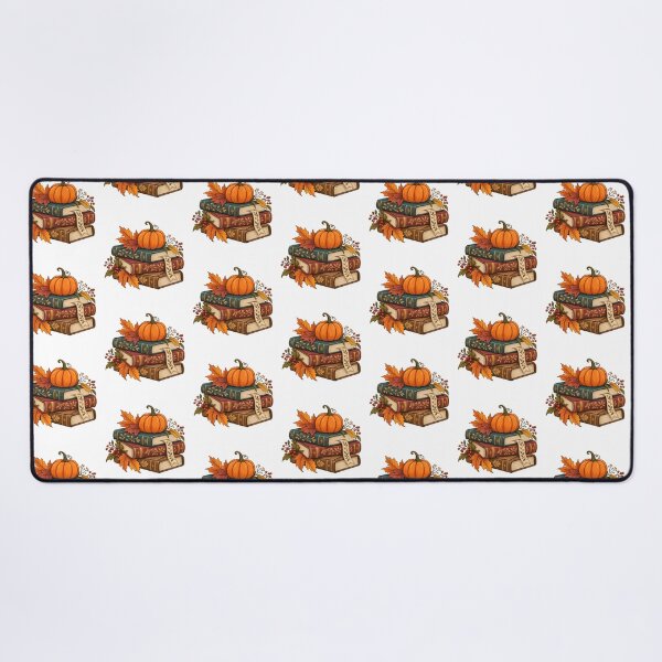 Item preview, Cozy Autumn Books with Pumpkin and Fall Leaves designed and sold by skyartdesign.