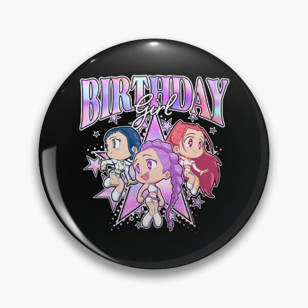 Item preview, Birthday Girl Kpop Demon Hunters Chibi Group designed and sold by khdmalakarak.