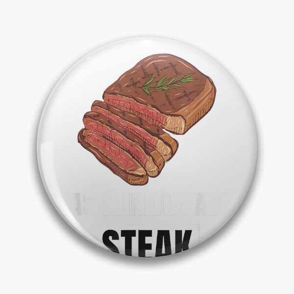 Artikelvorschau, Fleischliebhaber-T-Shirt: Entschuldigung, ich habe nicht zugehört, ich habe an Steak gedacht entworfen und verkauft von PrintWaveMagic.