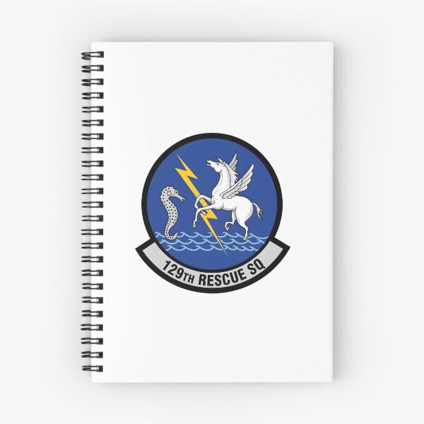 Item preview, USAF 129th Rescue Squadron (129th RQS) Emblem Patch    designed and sold by CharlieDesings.