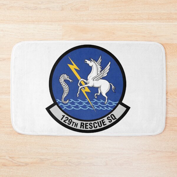Item preview, USAF 129th Rescue Squadron (129th RQS) Emblem Patch    designed and sold by CharlieDesings.