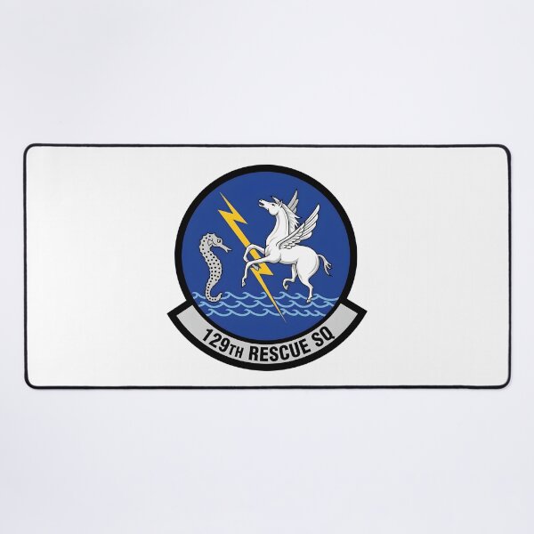 Item preview, USAF 129th Rescue Squadron (129th RQS) Emblem Patch    designed and sold by CharlieDesings.
