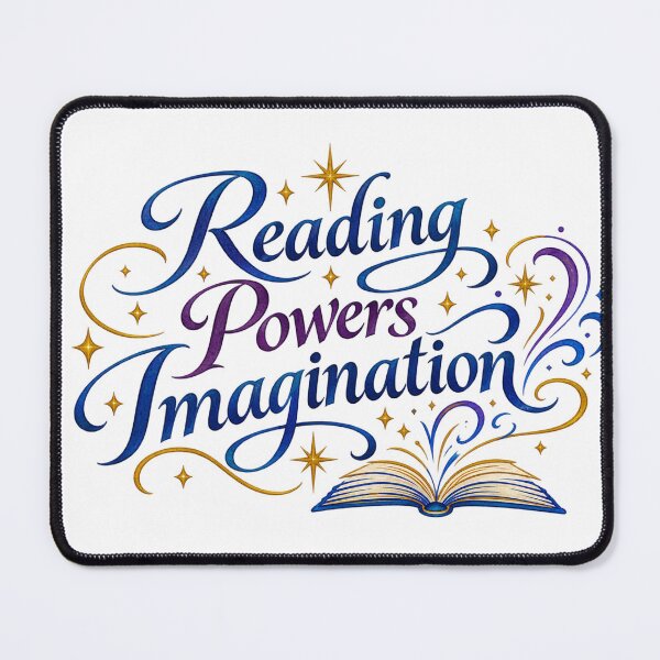 Item preview, Reading powers imagination designed and sold by SarahZenith.