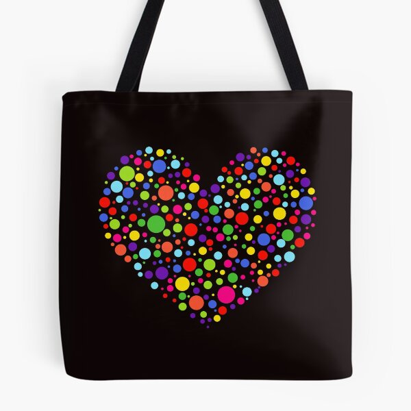 Item preview, Colorful Polka Dot Heart International Dot Day Celebration designed and sold by ImeldaSparks.